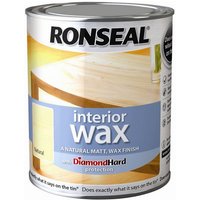 Ronseal Performance Wax - Natural - 750ml
Ronseal Performance Wax - Natural - 750ml