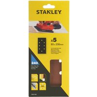Stanley 1/3 Sheet Sander Punched Wire Clip 240G Sanding Sheets - STA31163-XJ
Stanley 1/3 Sheet Sander Punched Wire Clip 240G Sanding Sheets - STA31163-XJ
