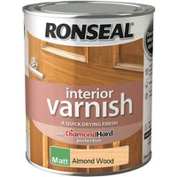 Ronseal Interior Varnish Matt Almond - 750ml
Ronseal Interior Varnish Matt Almond - 750ml
