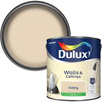 Dulux Ivory - Silk Emulsion Paint - 2.5L
Dulux Ivory - Silk Emulsion Paint - 2.5L