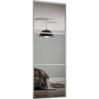 Linear Sliding Wardrobe Door Mirror with Silver Frame (W)610mm
Linear Sliding Wardrobe Door Mirror with Silver Frame (W)610mm