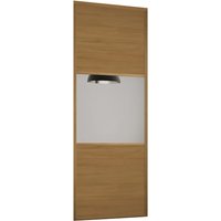 Linear Sliding Wardrobe Door 3 Panel Oak / Mirror with Oak Frame (W)762mm
Linear Sliding Wardrobe Door 3 Panel Oak / Mirror with Oak Frame (W)762mm