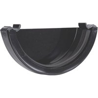 Polypipe Half Round Gutter Stop End External - 112mm - Black
Polypipe Half Round Gutter Stop End External - 112mm - Black