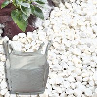 Stylish Stone Premium Arctic White Pebbles - Bulk Bag 750 kg
Stylish Stone Premium Arctic White Pebbles - Bulk Bag 750 kg