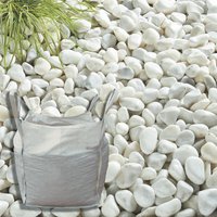 Stylish Stone Pearl White Cobbles - Bulk Bag 750 kg
Stylish Stone Pearl White Cobbles - Bulk Bag 750 kg
