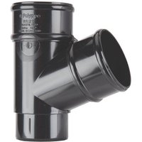 Polypipe Round Downpipe Branch - 68mm x 112.5 Degree - Black
Polypipe Round Downpipe Branch - 68mm x 112.5 Degree - Black