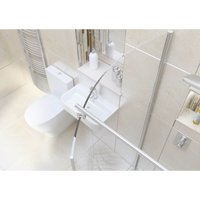 Wet Room Kit with 1050mm Curved Glass Panel & 1200mm Tray
Wet Room Kit with 1050mm Curved Glass Panel & 1200mm Tray