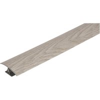 Variable Height Flooring Threshold - Light Grey 0.9m x 50mm 
Variable Height Flooring Threshold - Light Grey 0.9m x 50mm