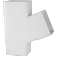 Polypipe Square Pipe Branch - 65mm x 112.5 Degree - White
Polypipe Square Pipe Branch - 65mm x 112.5 Degree - White