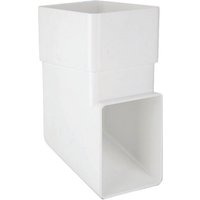 Polypipe Square Downpipe Shoe - 65mm - White
Polypipe Square Downpipe Shoe - 65mm - White