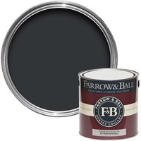 Farrow & Ball Exterior Eggshell Paint Pitch Black - 2.5L
Farrow & Ball Exterior Eggshell Paint Pitch Black - 2.5L