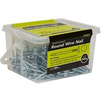 Round Wire Nail - 50mm Galvanised - 500g
Round Wire Nail - 50mm Galvanised - 500g