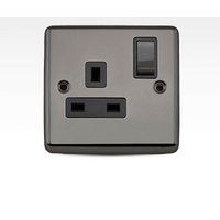 Arlec Metal Screwed 13 Amp 1 Gang Switched Socket Black Nickel
Arlec Metal Screwed 13 Amp 1 Gang Switched Socket Black Nickel
