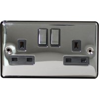 Arlec Metal Screwed 13 Amp 2 Gang Switched Socket Black Nickel
Arlec Metal Screwed 13 Amp 2 Gang Switched Socket Black Nickel