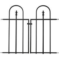 Gate For Triple Arch Finial Fence Black
Gate For Triple Arch Finial Fence Black