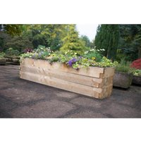 Forest Garden Wooden Caledonian Garden Trough Planter
Forest Garden Wooden Caledonian Garden Trough Planter