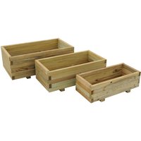 Forest Garden Wooden Durham Rectangular Planter (Set of 3)
Forest Garden Wooden Durham Rectangular Planter (Set of 3)