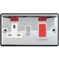 Arlec Metal Screwed 45 Amp Cooker Control Unit with Neon Polished Chrome
Arlec Metal Screwed 45 Amp Cooker Control Unit with Neon Polished Chrome