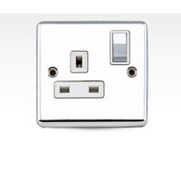 Arlec Metal Screwed 13 Amp 1 Gang Switched Socket Polished Chrome
Arlec Metal Screwed 13 Amp 1 Gang Switched Socket Polished Chrome