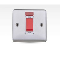 Arlec Metal Screwed 45 Amp 1 Gang Double Pole Switch with Neon Stainless Steel
Arlec Metal Screwed 45 Amp 1 Gang Double Pole Switch with Neon Stainless Steel