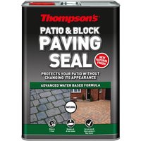 Thompsons Patio & Block Paving Seal Natural - 5L
Thompsons Patio & Block Paving Seal Natural - 5L