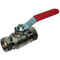 Isolation Ball Valve with On Off Handle Compression Fitting - 15mm
Isolation Ball Valve with On Off Handle Compression Fitting - 15mm