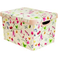 Curver Stockholm Butterflies Plastic Deco Storage Box, Multi Colour 22L
Curver Stockholm Butterflies Plastic Deco Storage Box, Multi Colour 22L
