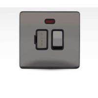 Arlec Metal Screwless 13 Amp Switched Fuse Connection Unit with Neon Black Nickel
Arlec Metal Screwless 13 Amp Switched Fuse Connection Unit with Neon Black Nickel