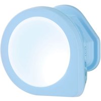 Mini Q Shaped Auto LED Night Light Blue