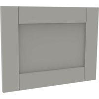 Timber Shaker Grey Painted Integrated Extractor Door (597x445)