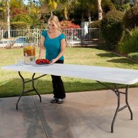 Lifetime 8-Foot Fold-In-Half Table (Light Commercial)
Lifetime 8-Foot Fold-In-Half Table (Light Commercial)