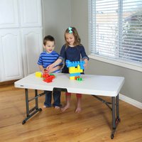 Lifetime Folding Adjustable Table - 4ft 
Lifetime Folding Adjustable Table - 4ft