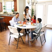 Lifetime 48in Fold-In-Half Round Table
Lifetime 48in Fold-In-Half Round Table