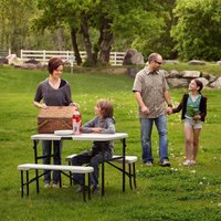 Lifetime Folding Picnic Table with Benches
Lifetime Folding Picnic Table with Benches