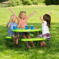 Lifetime Children's Oval Picnic Table - Lime Green 
Lifetime Children's Oval Picnic Table - Lime Green