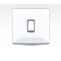 Arlec Metal Screwless 10 Amp 1 Gang 2 Way Switch Polished Chrome
Arlec Metal Screwless 10 Amp 1 Gang 2 Way Switch Polished Chrome