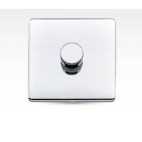Arlec Metal Screwless 250 Watt 1 Gang 2 Way Dimmer Polished Chrome
Arlec Metal Screwless 250 Watt 1 Gang 2 Way Dimmer Polished Chrome