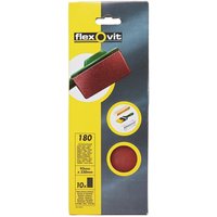 Flexovit PTA Sanding Sheets 1/3 Unpunched - 93 x 230mm - 180 Grit
Flexovit PTA Sanding Sheets 1/3 Unpunched - 93 x 230mm - 180 Grit