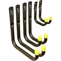 Assorted Universal Black Hooks - 6 Pack
Assorted Universal Black Hooks - 6 Pack
