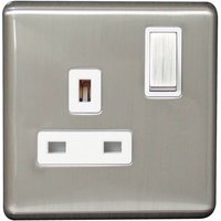 Arlec Metal Screwless 13 Amp 1 Gang Switched Socket Stainless Steel
Arlec Metal Screwless 13 Amp 1 Gang Switched Socket Stainless Steel