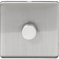 Arlec Metal Screwless 250 Watt 1 Gang 2 Way Dimmer Stainless Steel
Arlec Metal Screwless 250 Watt 1 Gang 2 Way Dimmer Stainless Steel