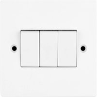 Arlec Square Edge 10 Amp 3 Gang 2 Way Switch White
Arlec Square Edge 10 Amp 3 Gang 2 Way Switch White