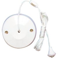 Arlec Square Edge 10 Amp 1 Gang 2 Way Pull Switch White
Arlec Square Edge 10 Amp 1 Gang 2 Way Pull Switch White