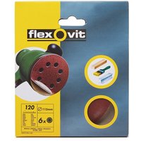 Flexovit PTA 115mm Eccentric Discs - 120 Grit
Flexovit PTA 115mm Eccentric Discs - 120 Grit