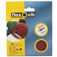 Flexovit PTA 115mm Eccentric Discs - 80 Grit
Flexovit PTA 115mm Eccentric Discs - 80 Grit