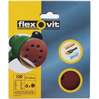 Flexovit PTA 125mm Eccentric Discs - 120 Grit
Flexovit PTA 125mm Eccentric Discs - 120 Grit