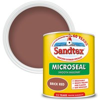 Sandtex Ultra Smooth Masonry Paint - Brick Red - 1L
Sandtex Ultra Smooth Masonry Paint - Brick Red - 1L