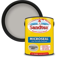 Sandtex Textured Masonry Paint - Plymouth Grey - 5L
Sandtex Textured Masonry Paint - Plymouth Grey - 5L