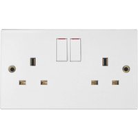 2 Gang Switched Single Pole Socket - 13A
2 Gang Switched Single Pole Socket - 13A