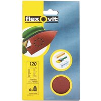 Flexovit PTA Corner Sanding Sheet - 105 x 175mm - 120 Grit
Flexovit PTA Corner Sanding Sheet - 105 x 175mm - 120 Grit